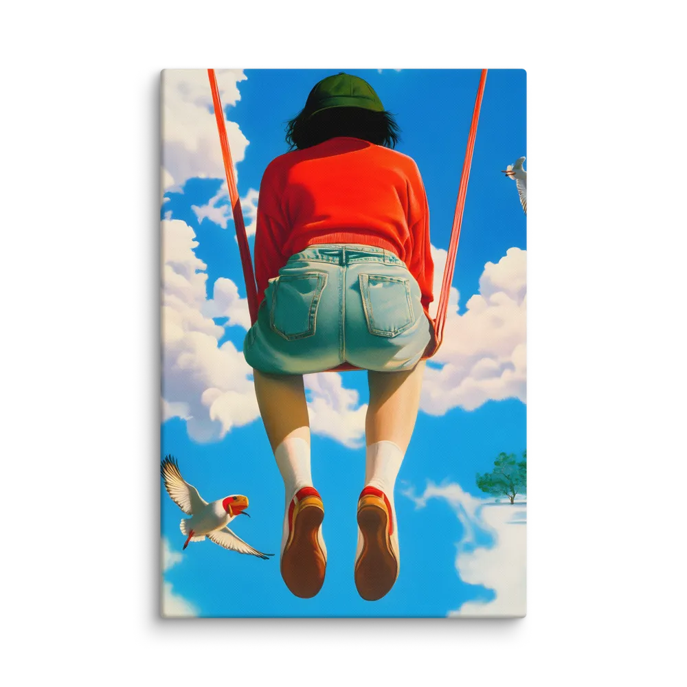 Freedom in the Sky 
 Canvas | 32″x 48″