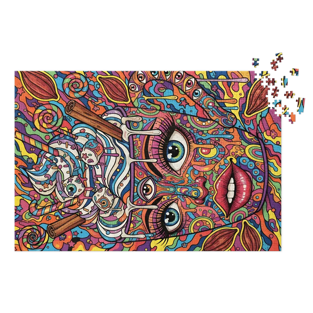 Psychedelic Mug Portrait
