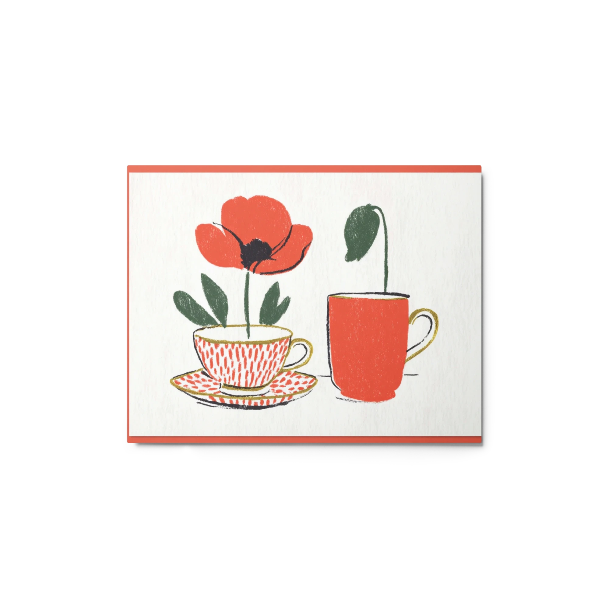 Poppy in a Teacup
