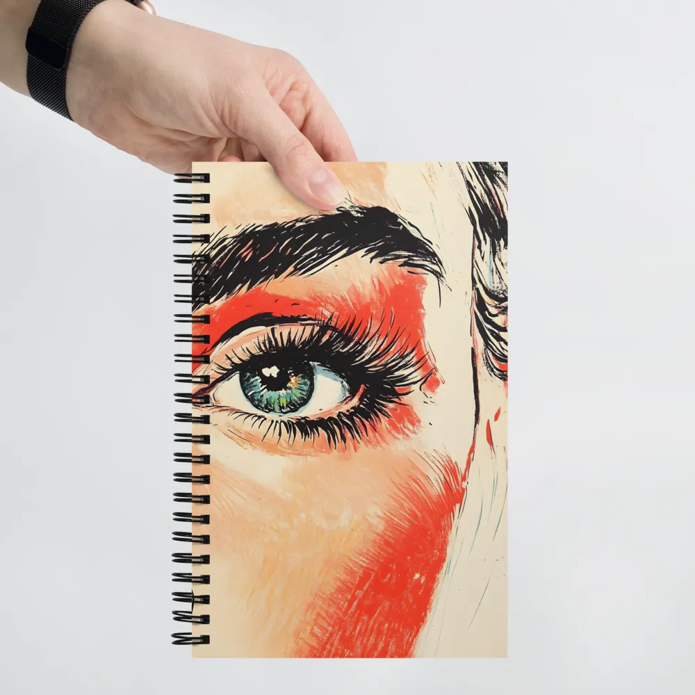 Gaze of the Bold 
 Spiral Notebook | 140 pages