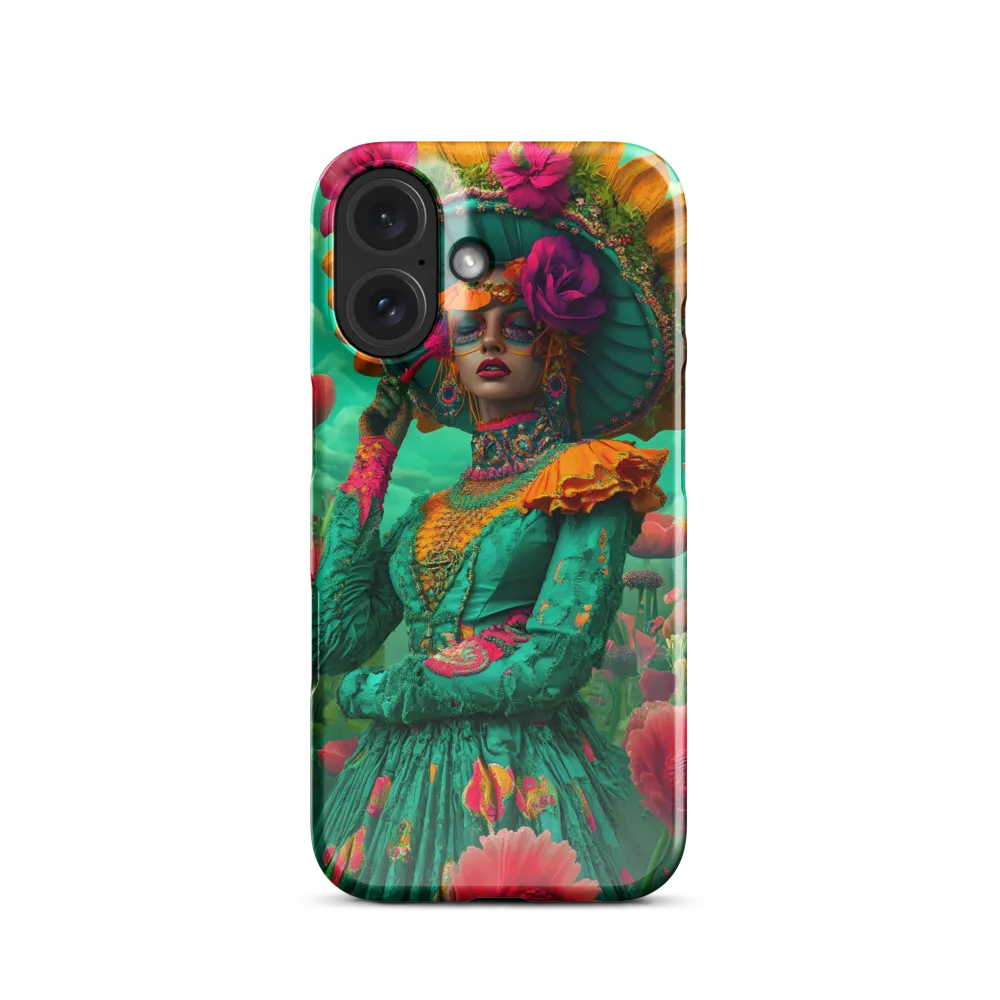 Enchanting Floral Muse 
 Samsung Galaxy S25 | Snap Case