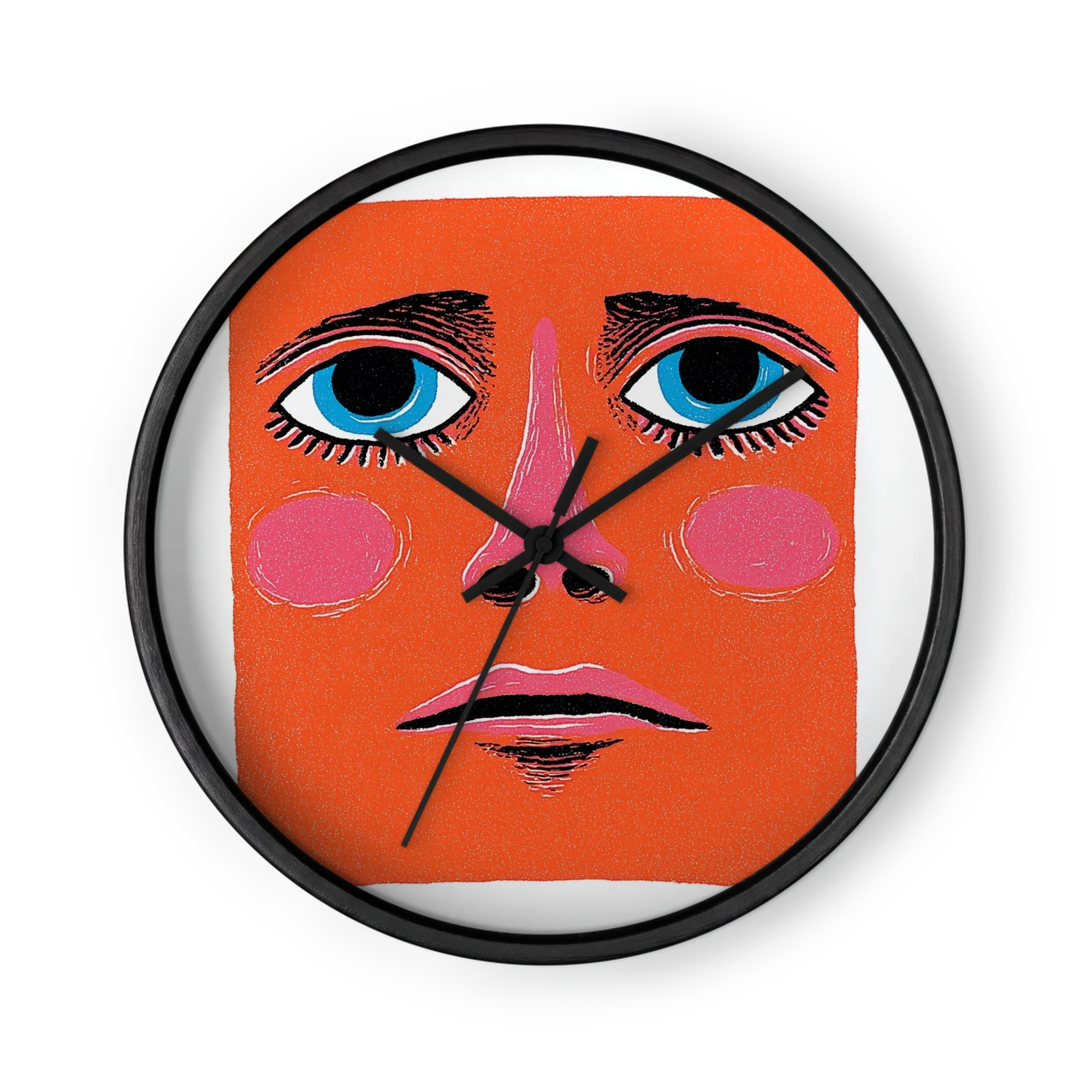 Orange Mask Portrait