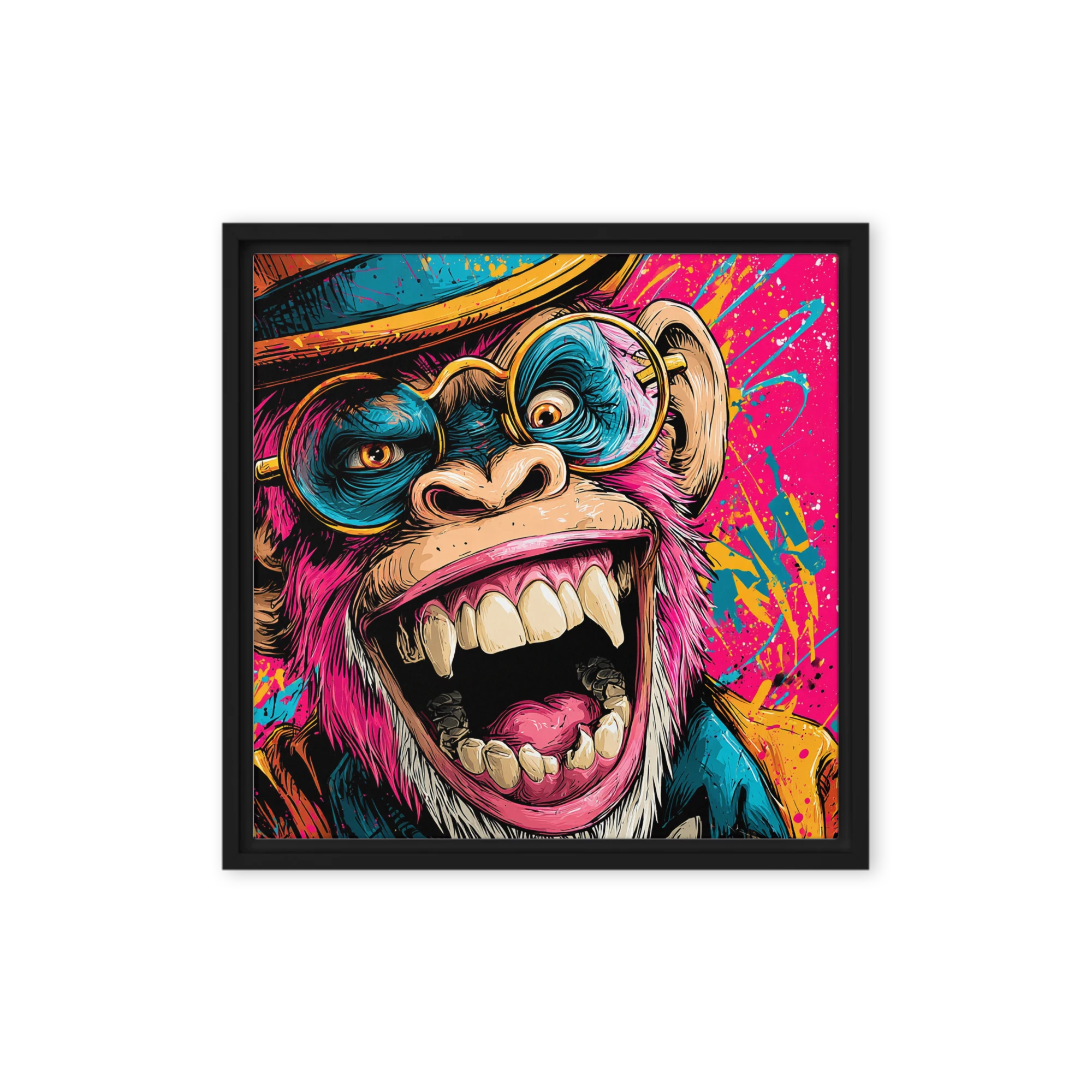 Laughing Chimp Graffiti