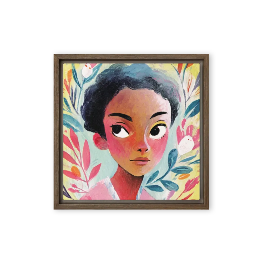 Flora and Grace 
 Canvas | 32″x 32″