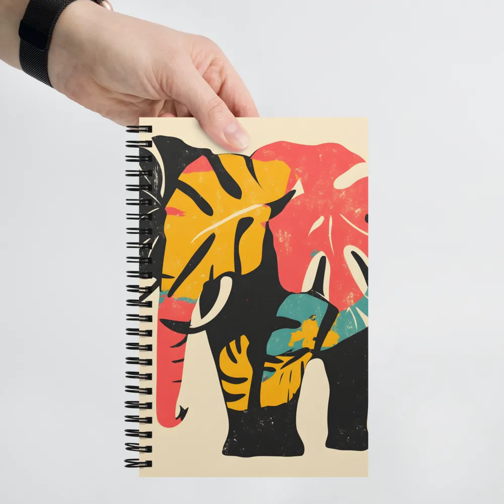 Tropical Elegance: The Elephant's Dance