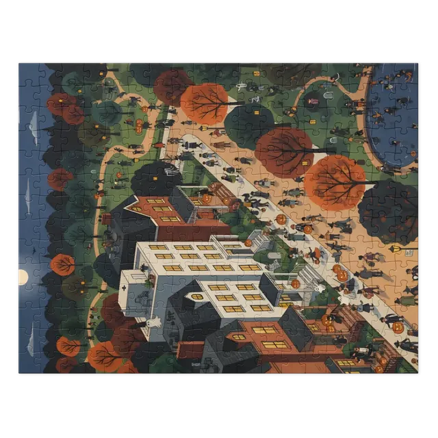 Halloween Night Stroll | Jigsaw Puzzles