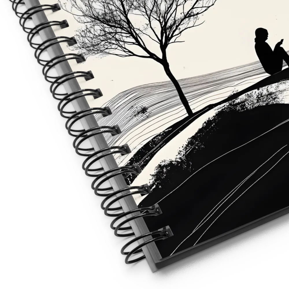 Contemplative Horizon 
 Spiral Notebook | 140 pages