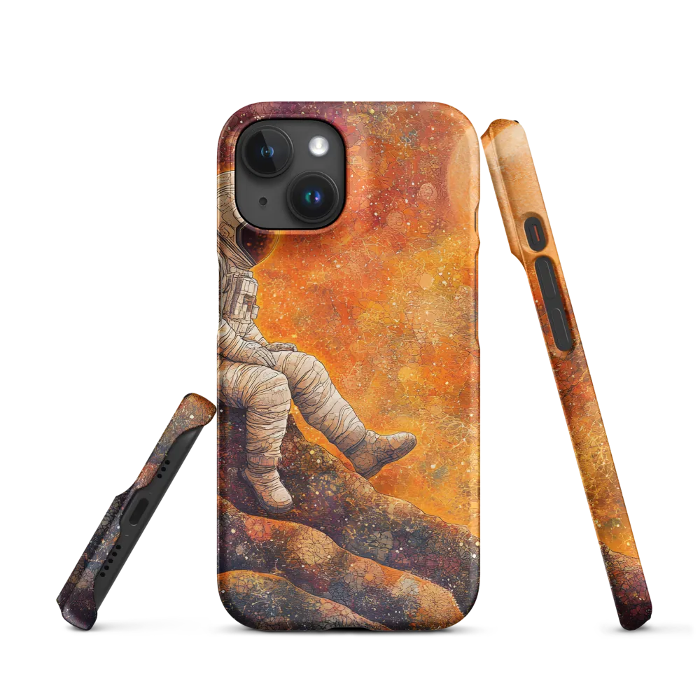 Solitary Cosmic Observer | Phone Case