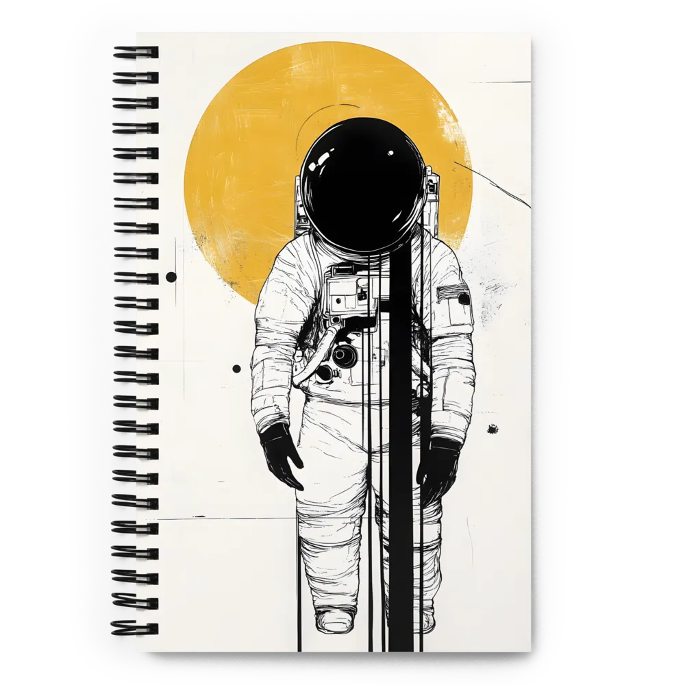 Cosmic Solitude 
 Spiral Notebook | 140 pages
