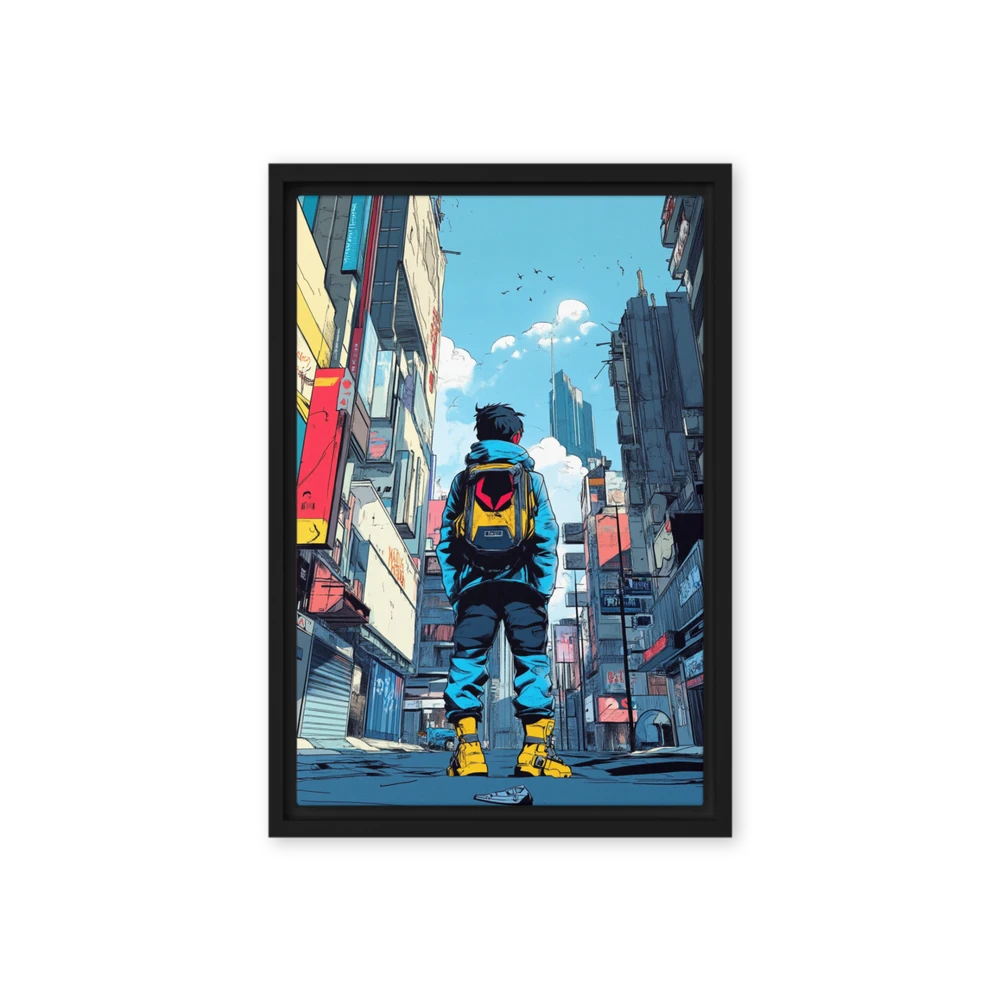 Urban Wanderer's Gaze | Art Print