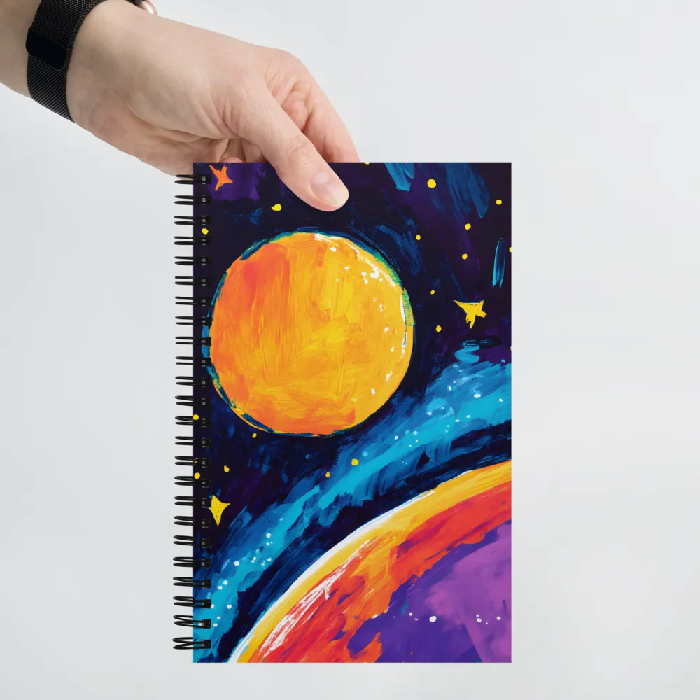 Celestial Glow 
 Spiral Notebook | 140 pages