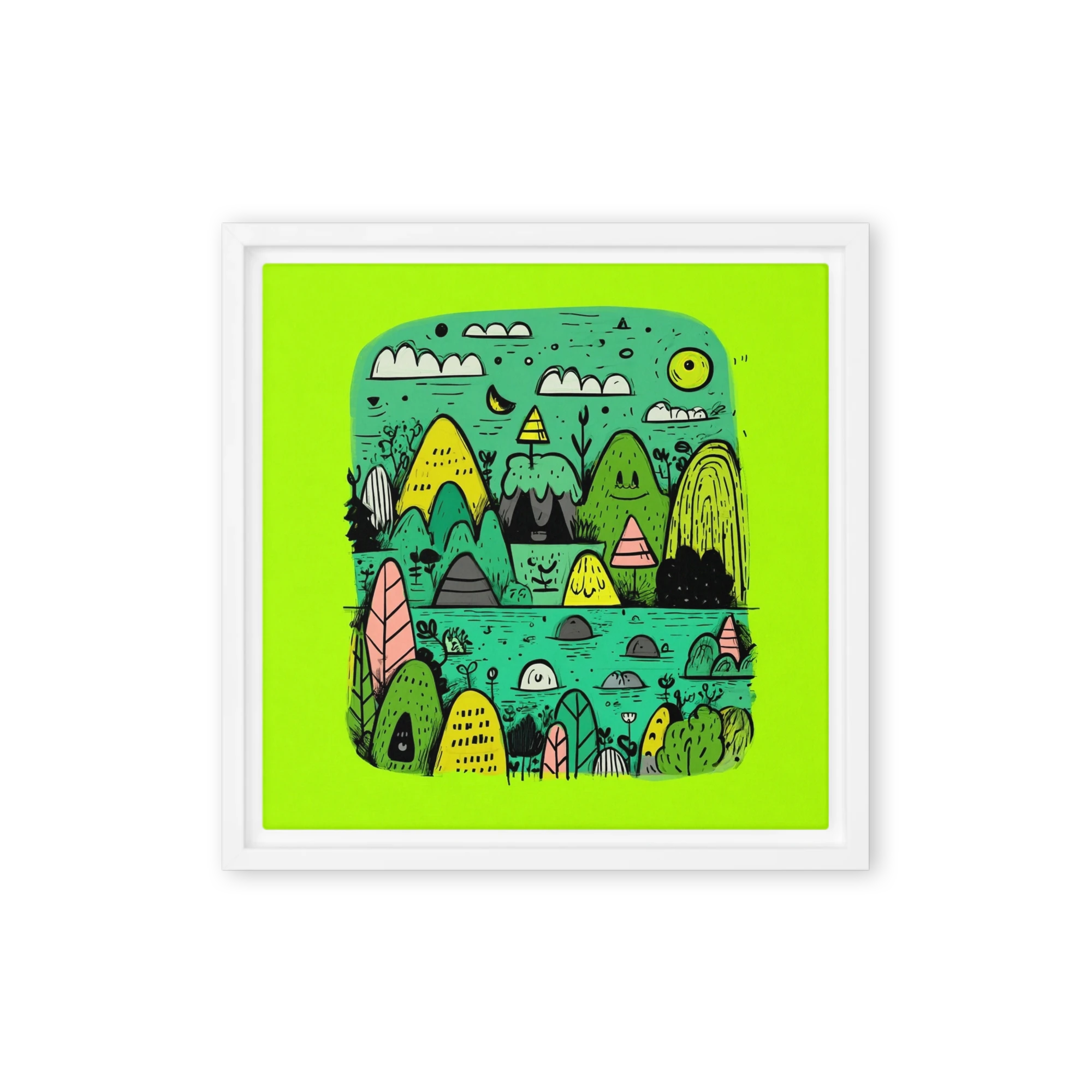 Green Hill Valley | Art Print