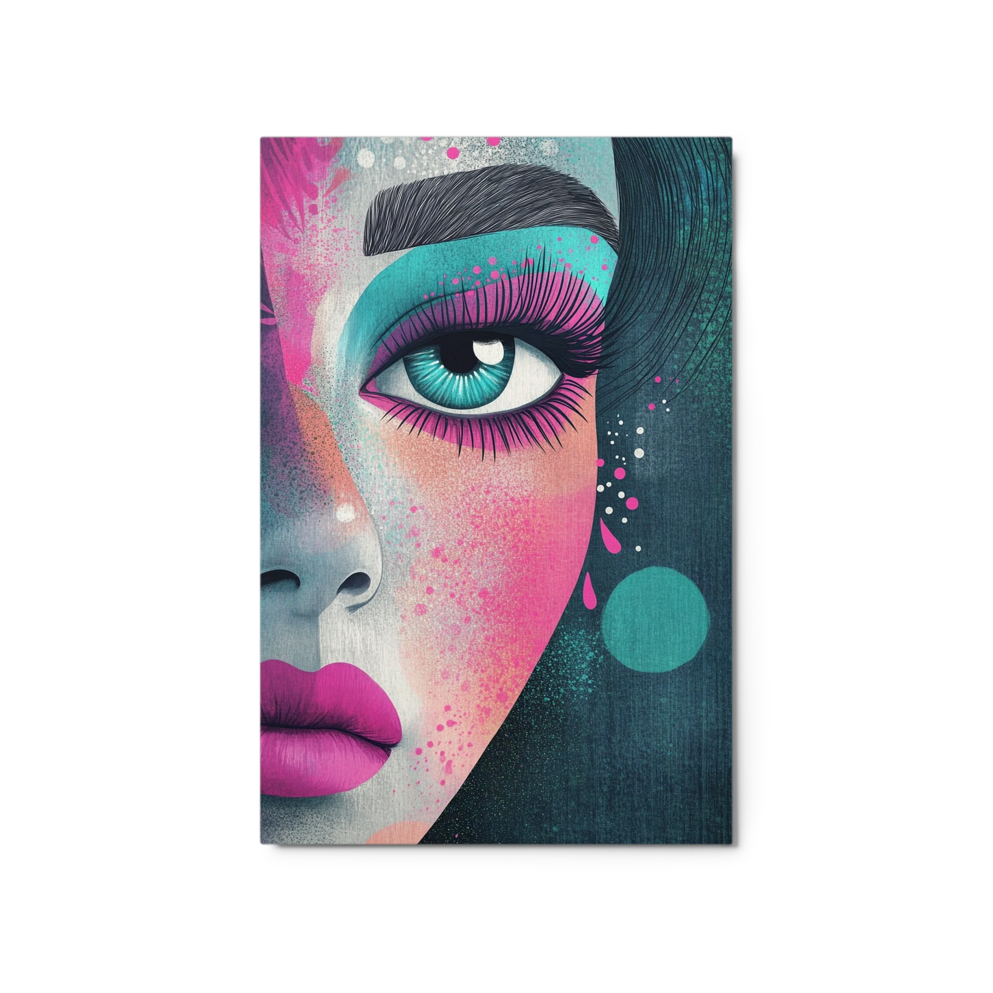 Modern Female Portrait with Eye