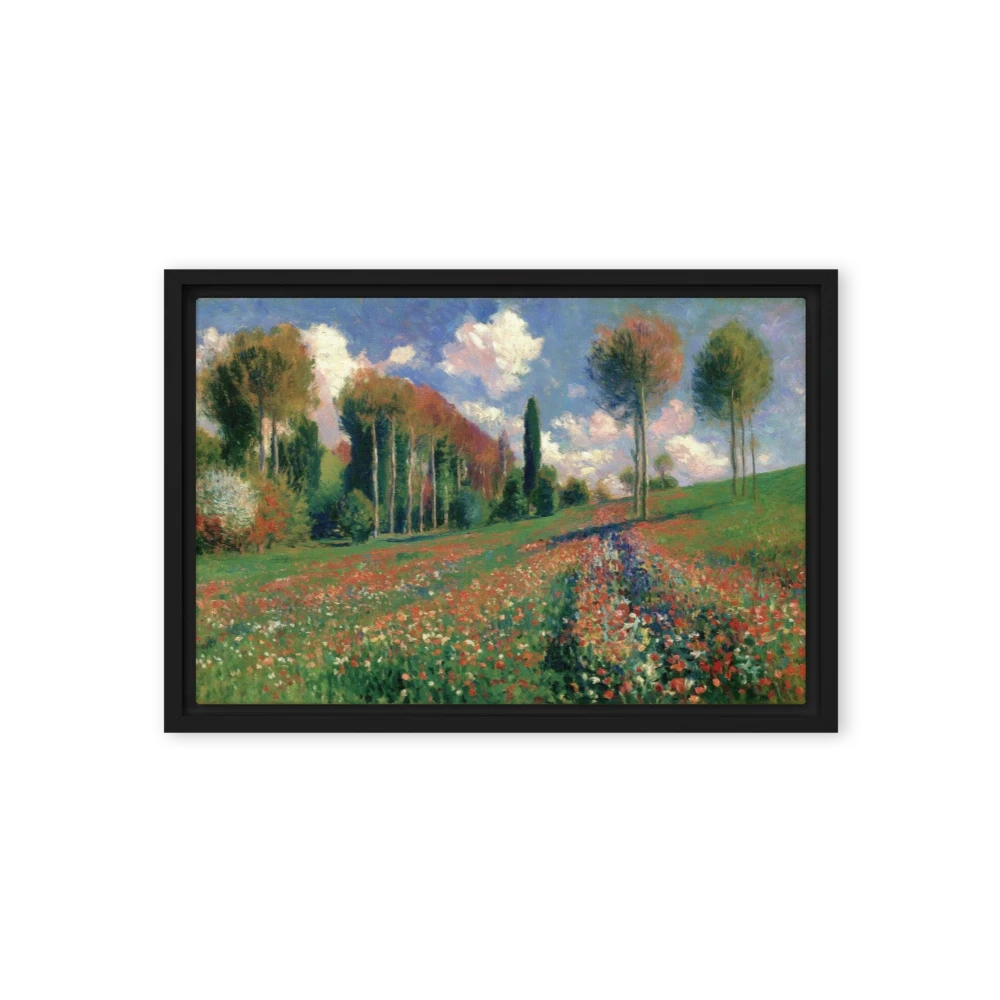 Sunlit Impressionism Wall Art — Plein-air broken brushwork