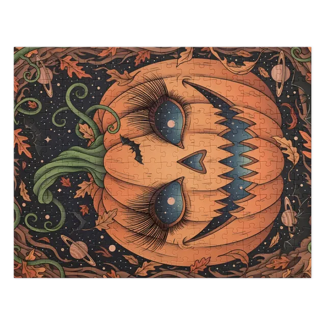 Cosmic Jack-o'-Lantern | Jigsaw Puzzles