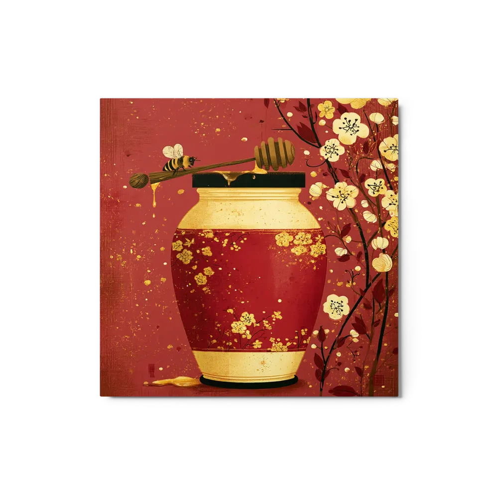 Golden Honey and Blossom | Art Print