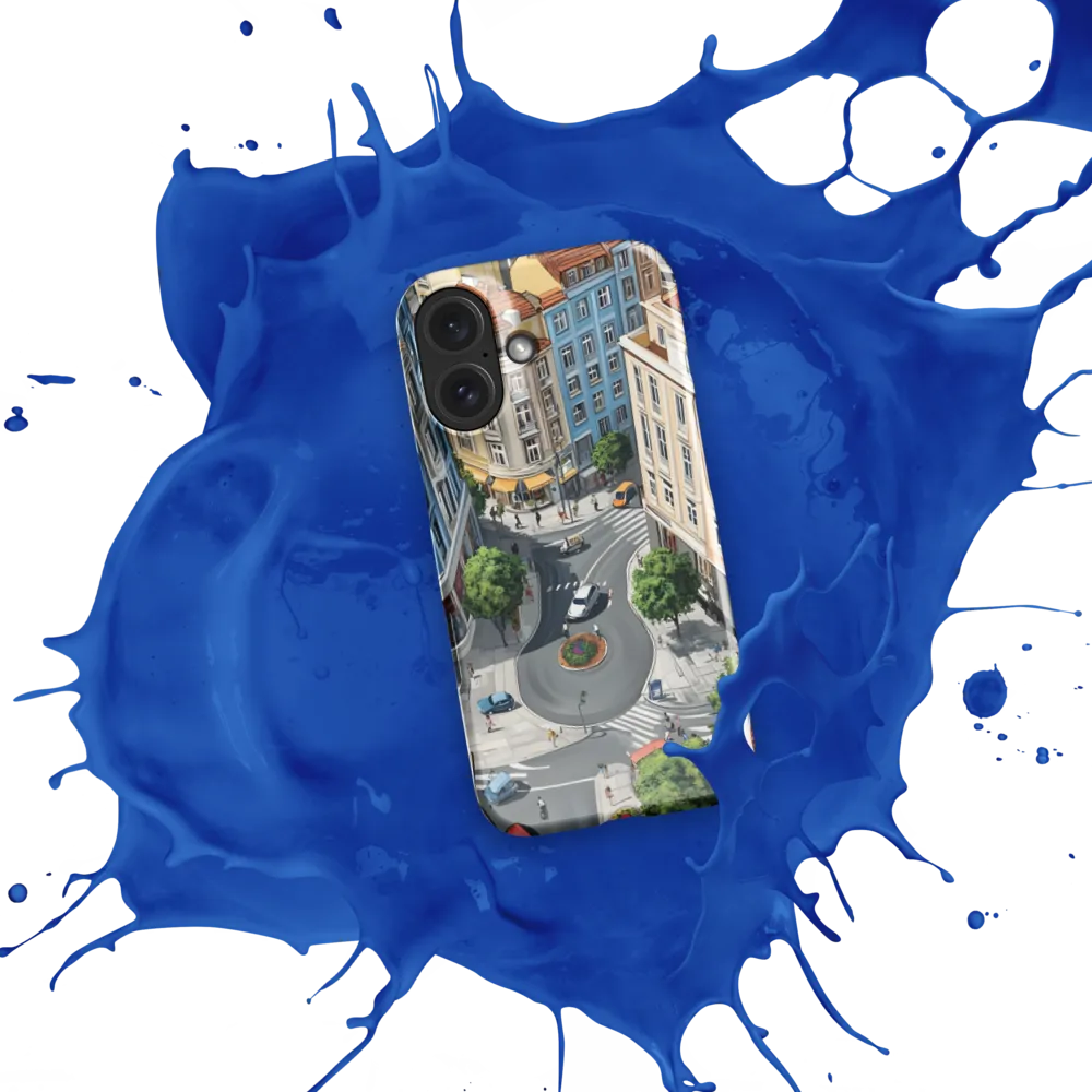 Aerial City Life 
 iPhone 17 Air | Tough Case