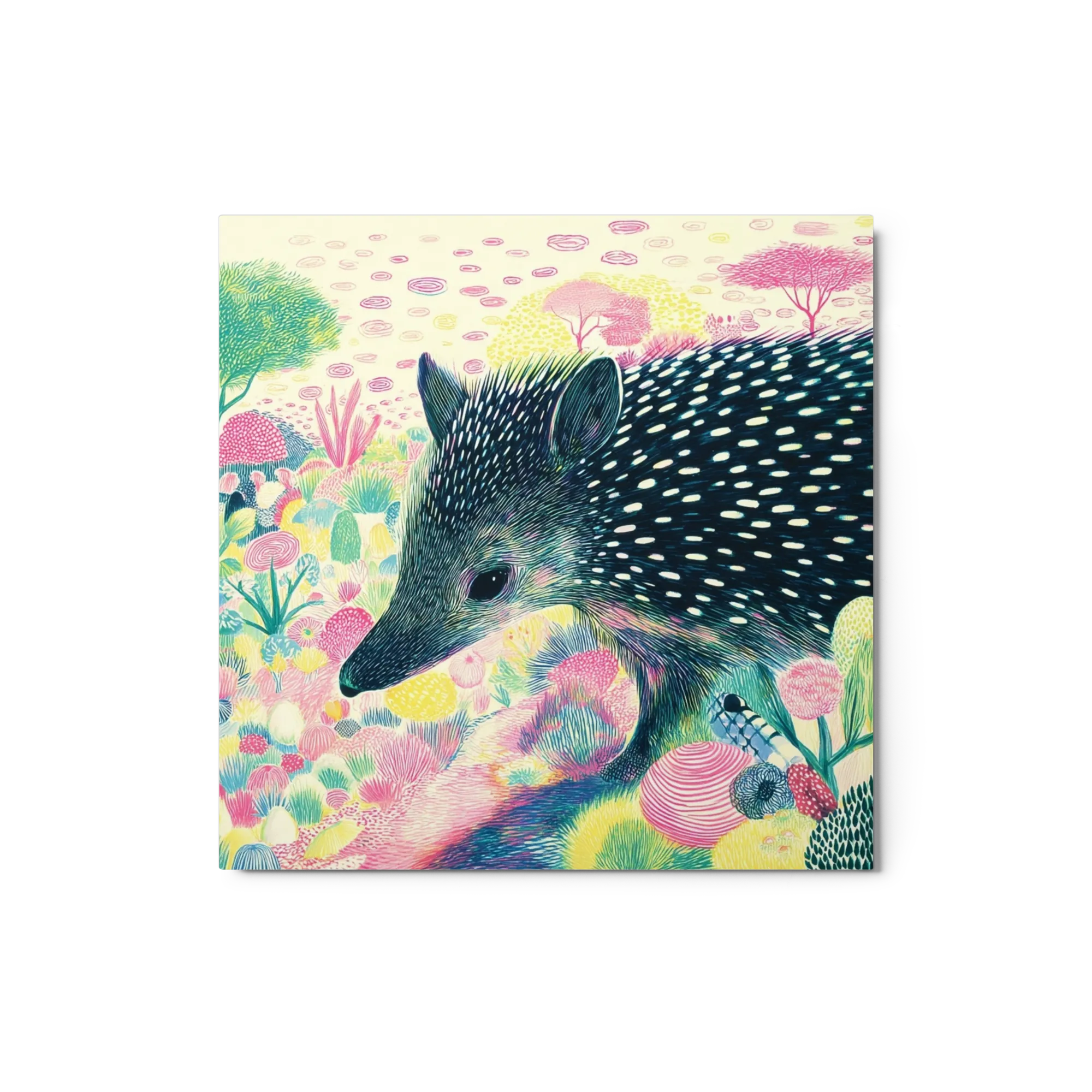 Enchanted Hedgehog in Bloom