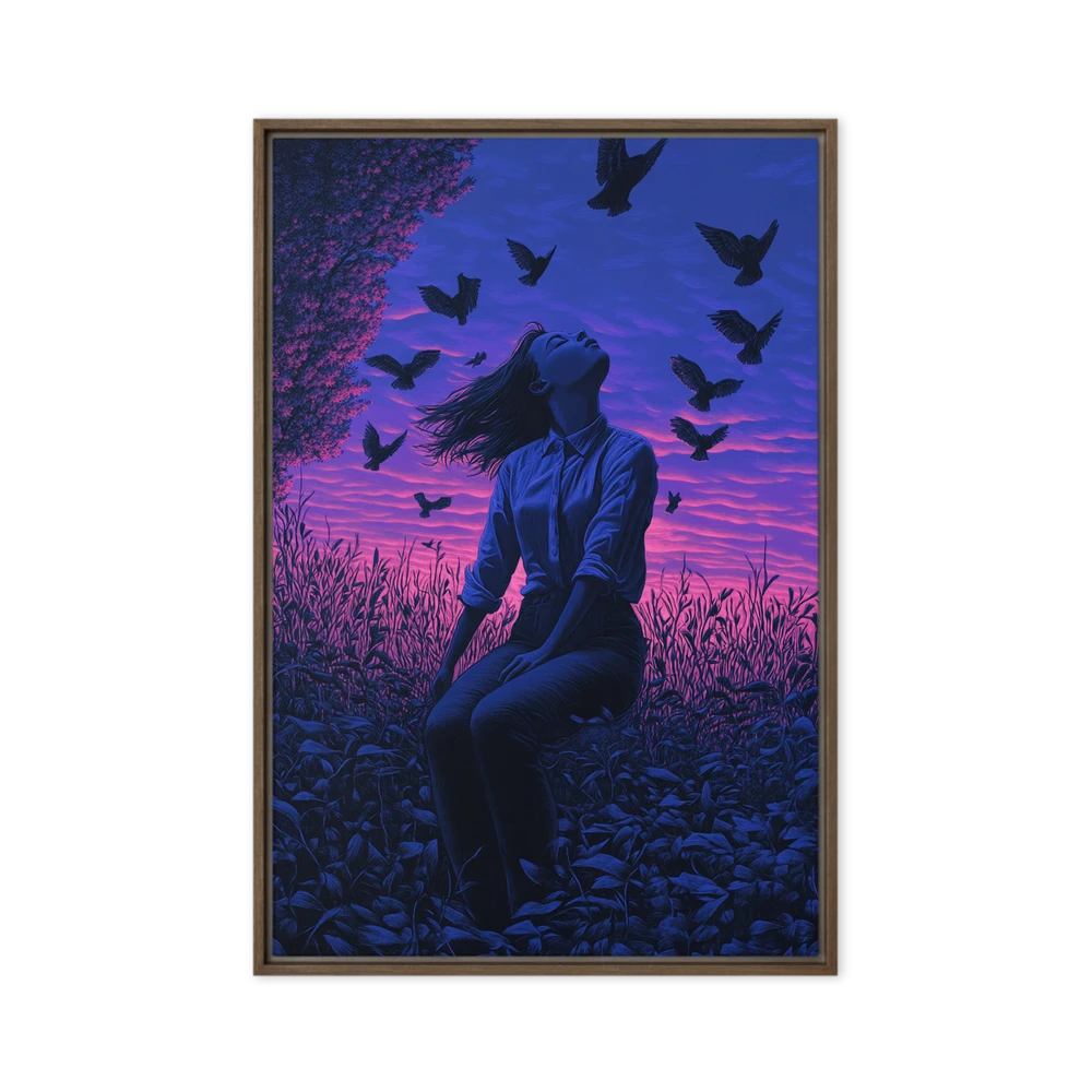 Indigo Ascension | Art Print