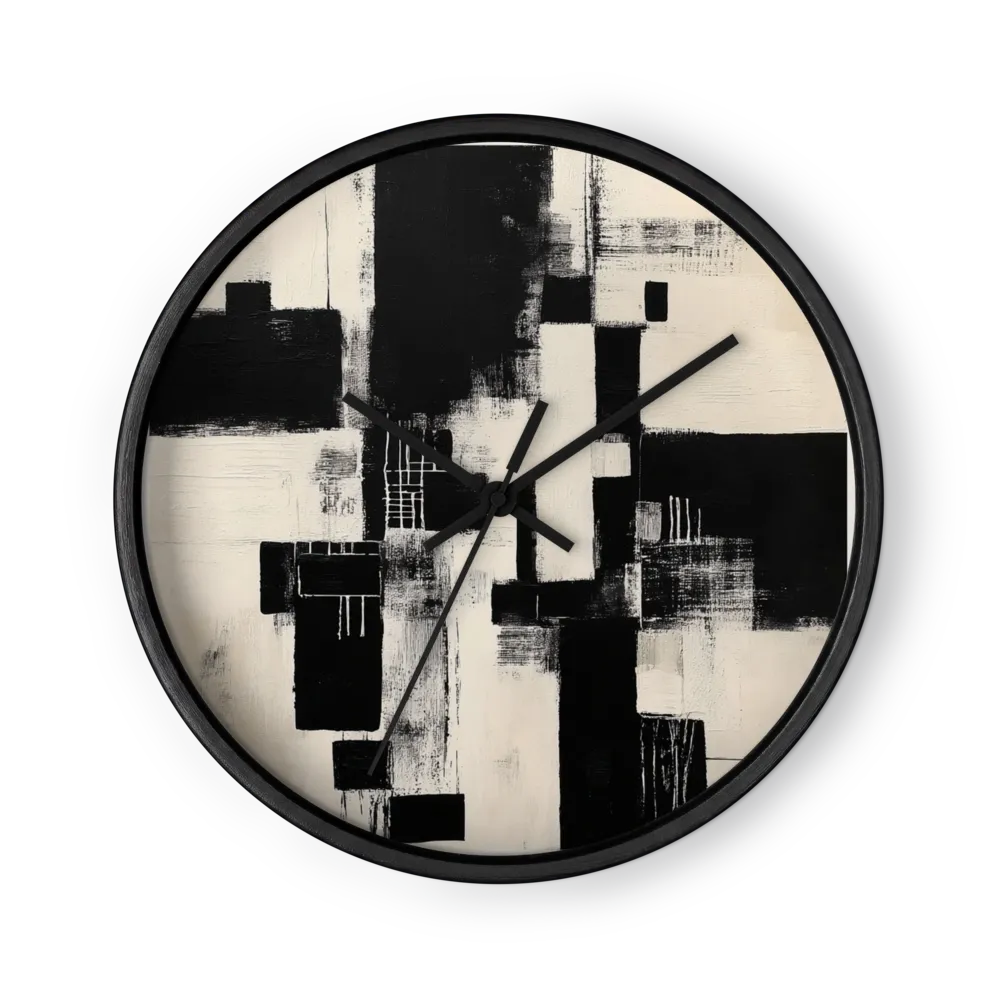 Monochrome Grid Composition