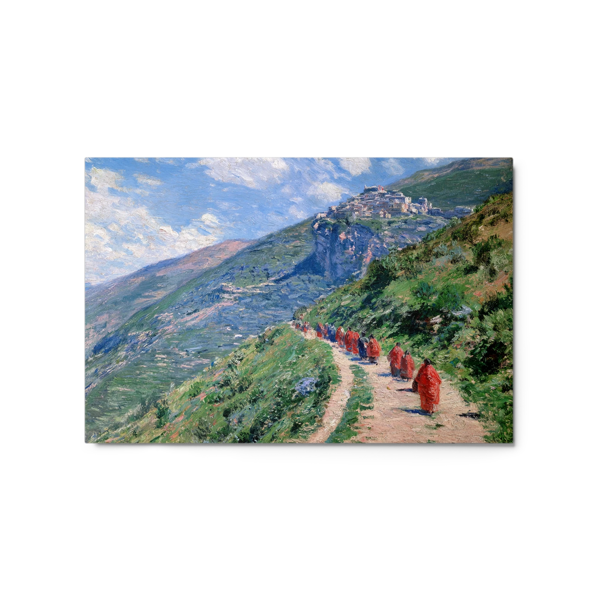 Procession on the Mountain Path