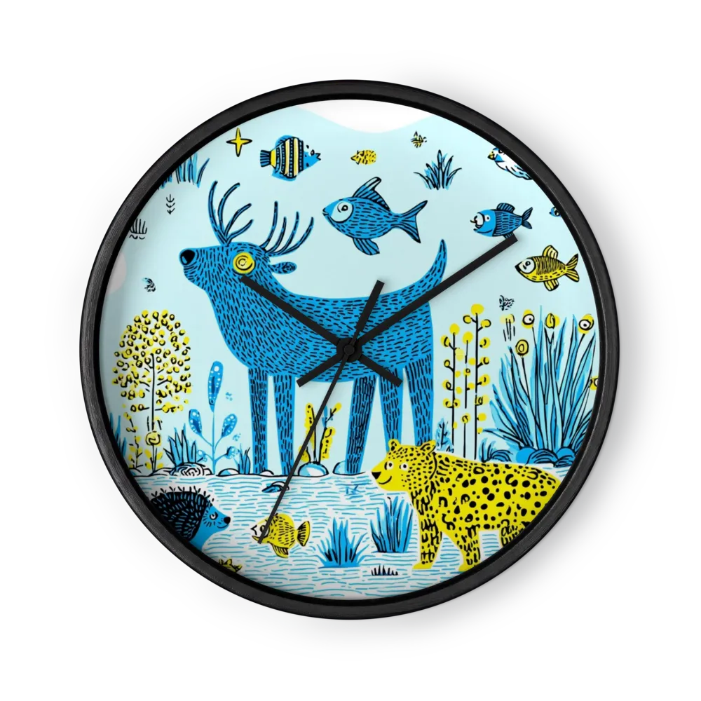 Enchanted Fauna | Wall Clock