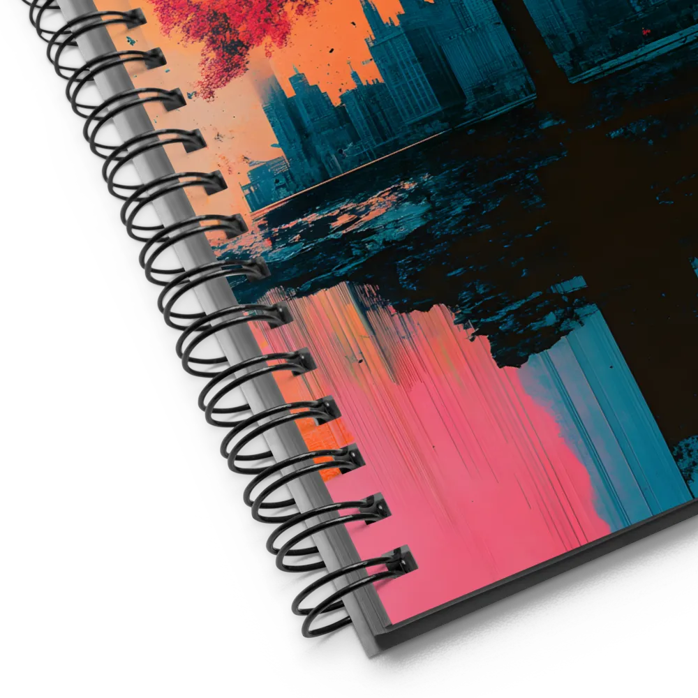 Urban Canopy Mirage 
 Spiral Notebook | 140 pages
