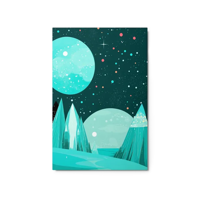 Celestial Ice World | Art Print