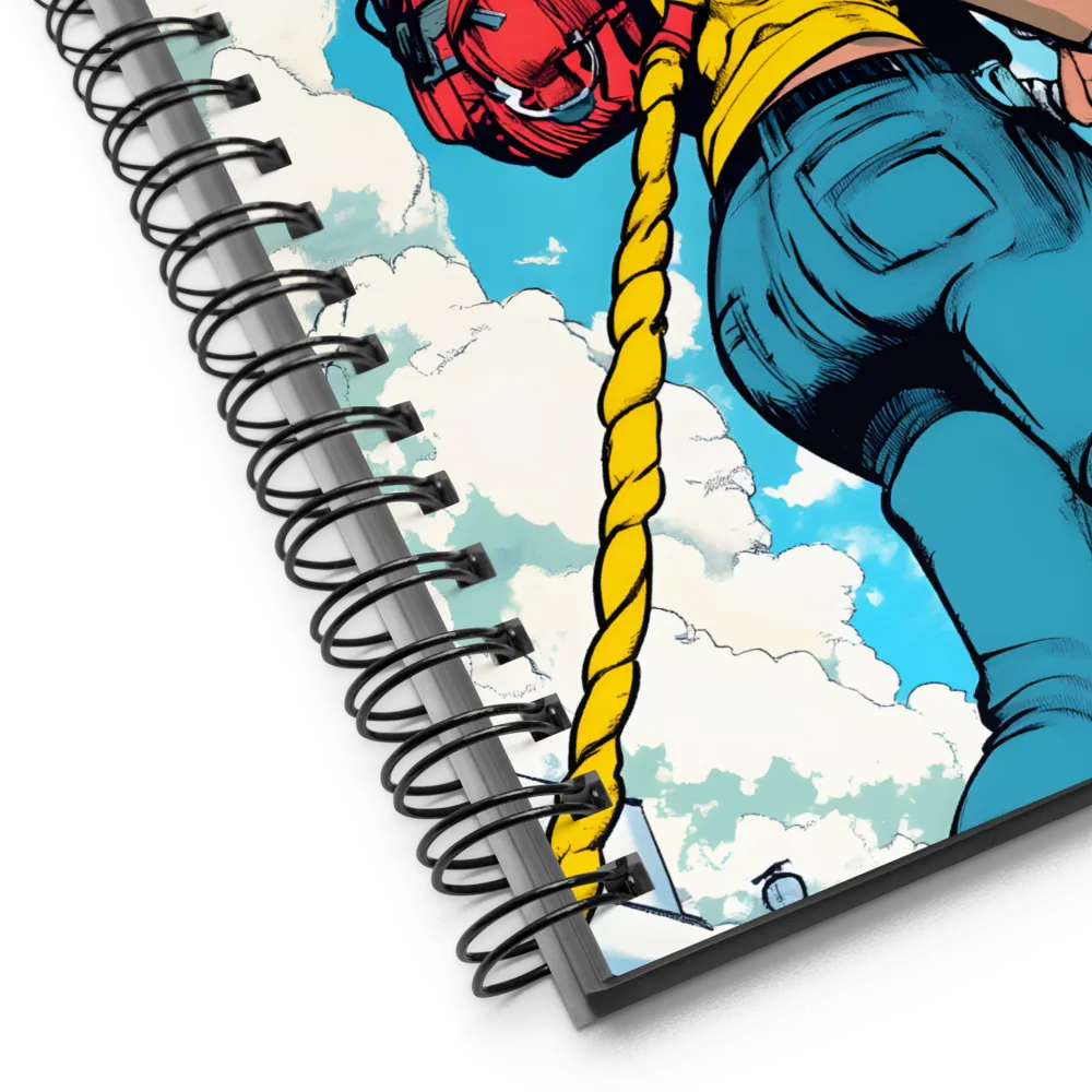 Ascending Spirit 
 Spiral Notebook | 140 pages