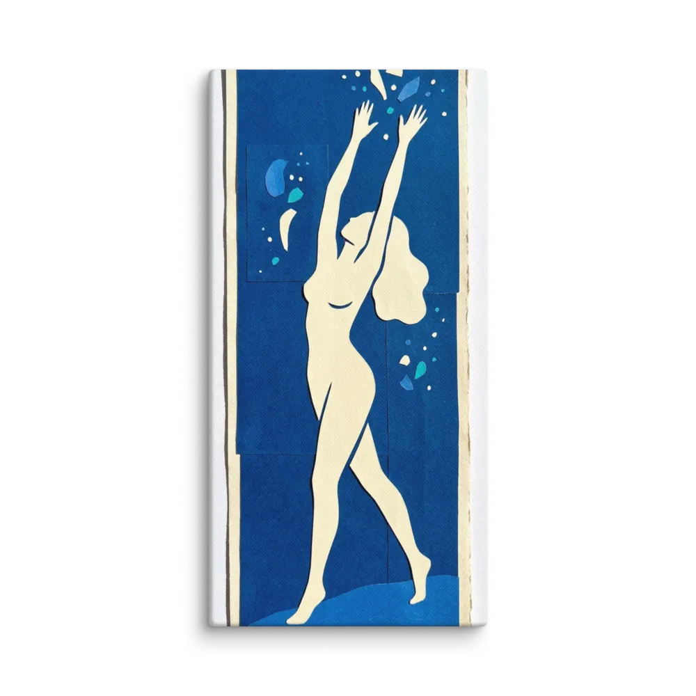 Celestial Embrace 
 Canvas | 12″x 24″