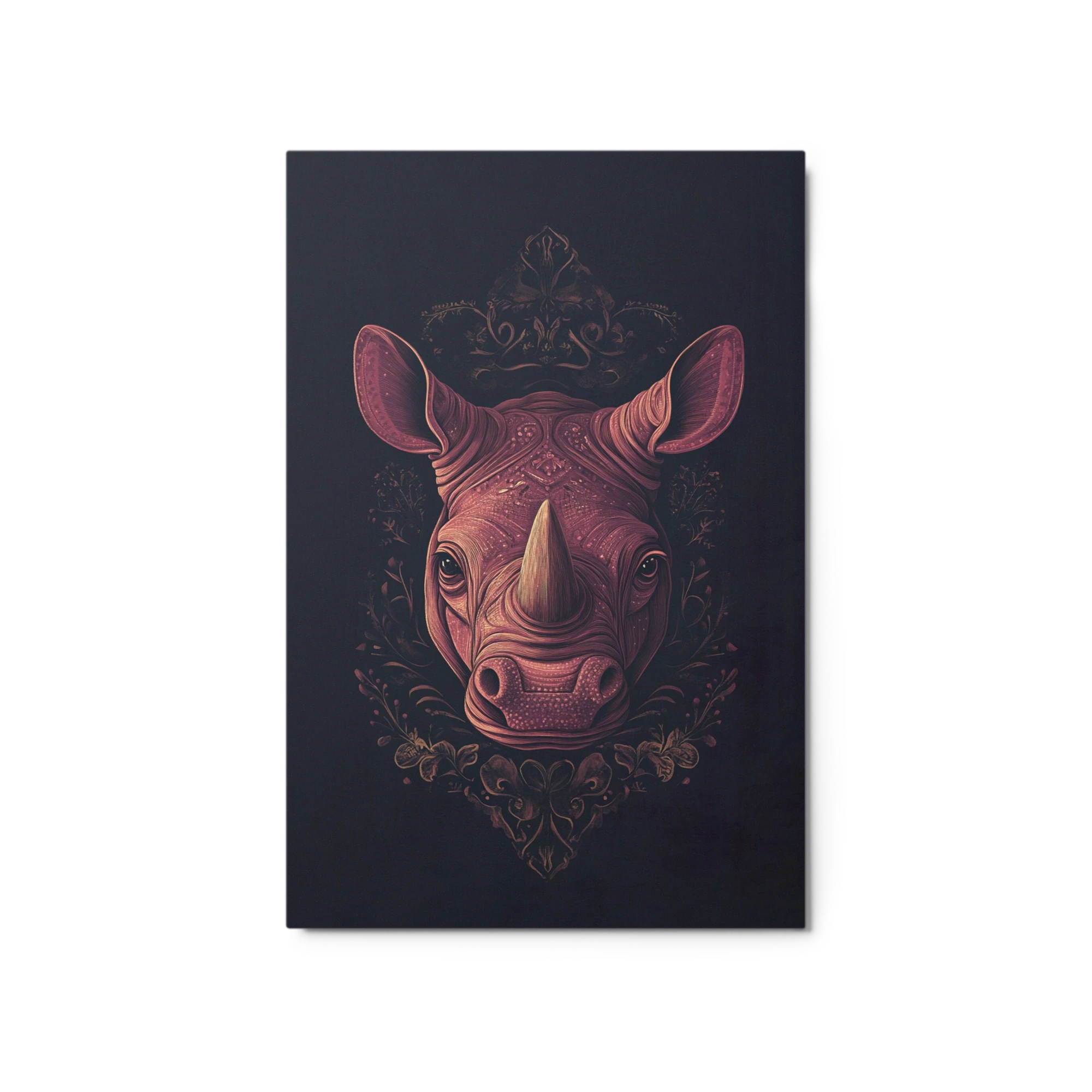 Ornate Rhinoceros Head