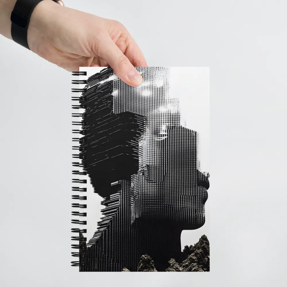 Fragmented Echoes 
 Spiral Notebook | 140 pages