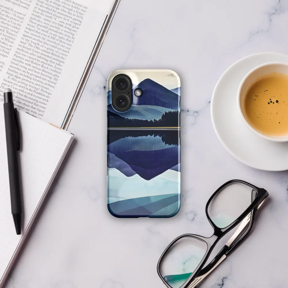 Serene Mountain Reflection 
 Samsung Galaxy S10 | Snap Case