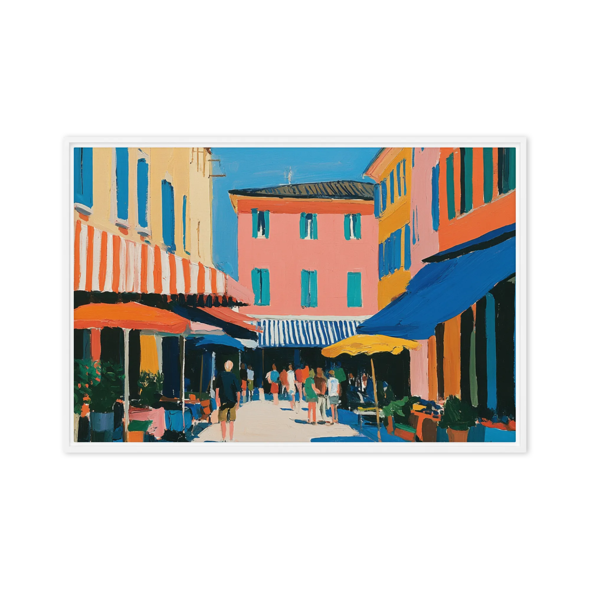 Sunny Riviera Street