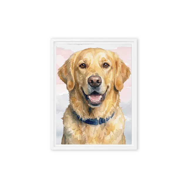 Pet Portrait — Pastel Watercolor