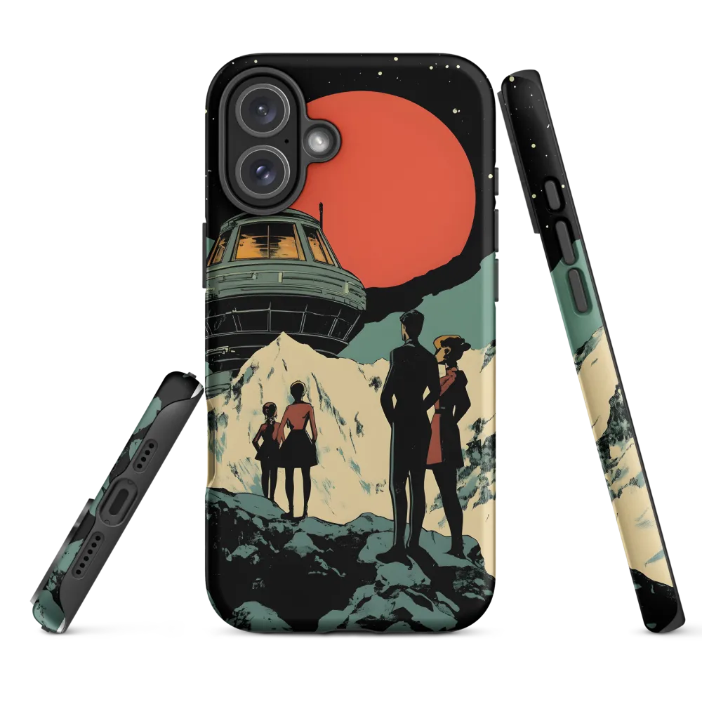 Retro Sci-Fi Space Scene