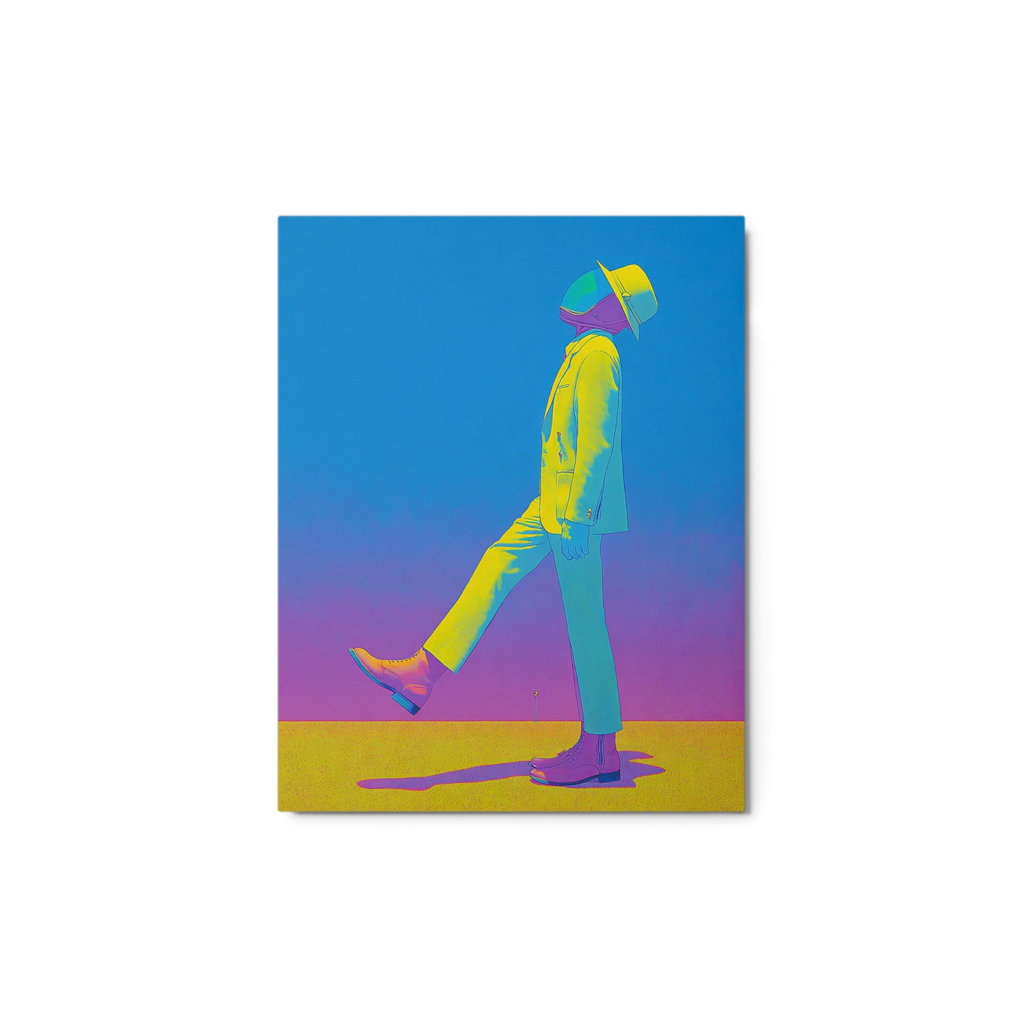 The Striding Astronaut