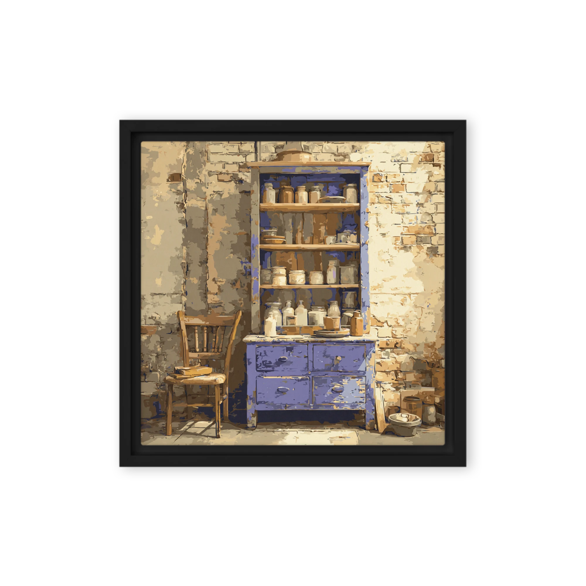 Rustic Kitchen Charm | Art Print