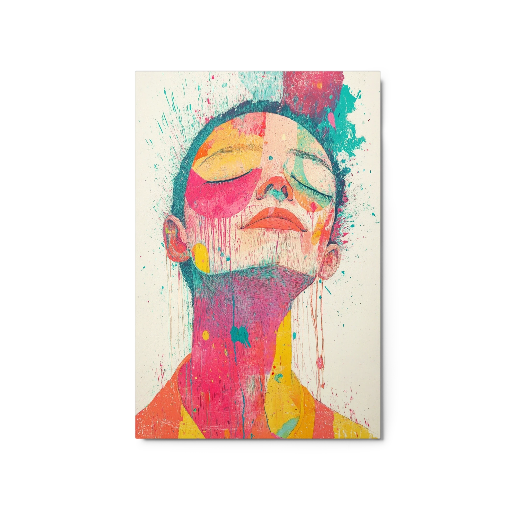 Vibrant Portrait of a Woman