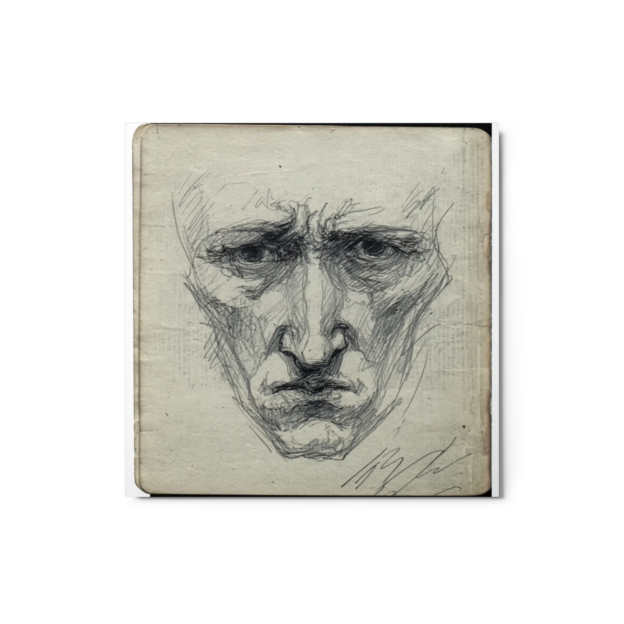Portrait of Anguish | Art Print
