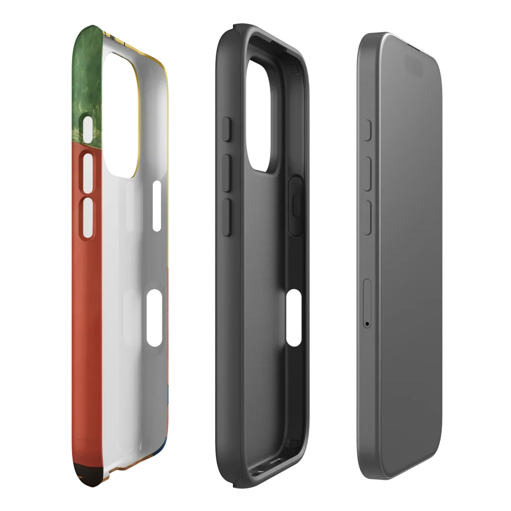 Surrealist Figure Collage | Phone Case
