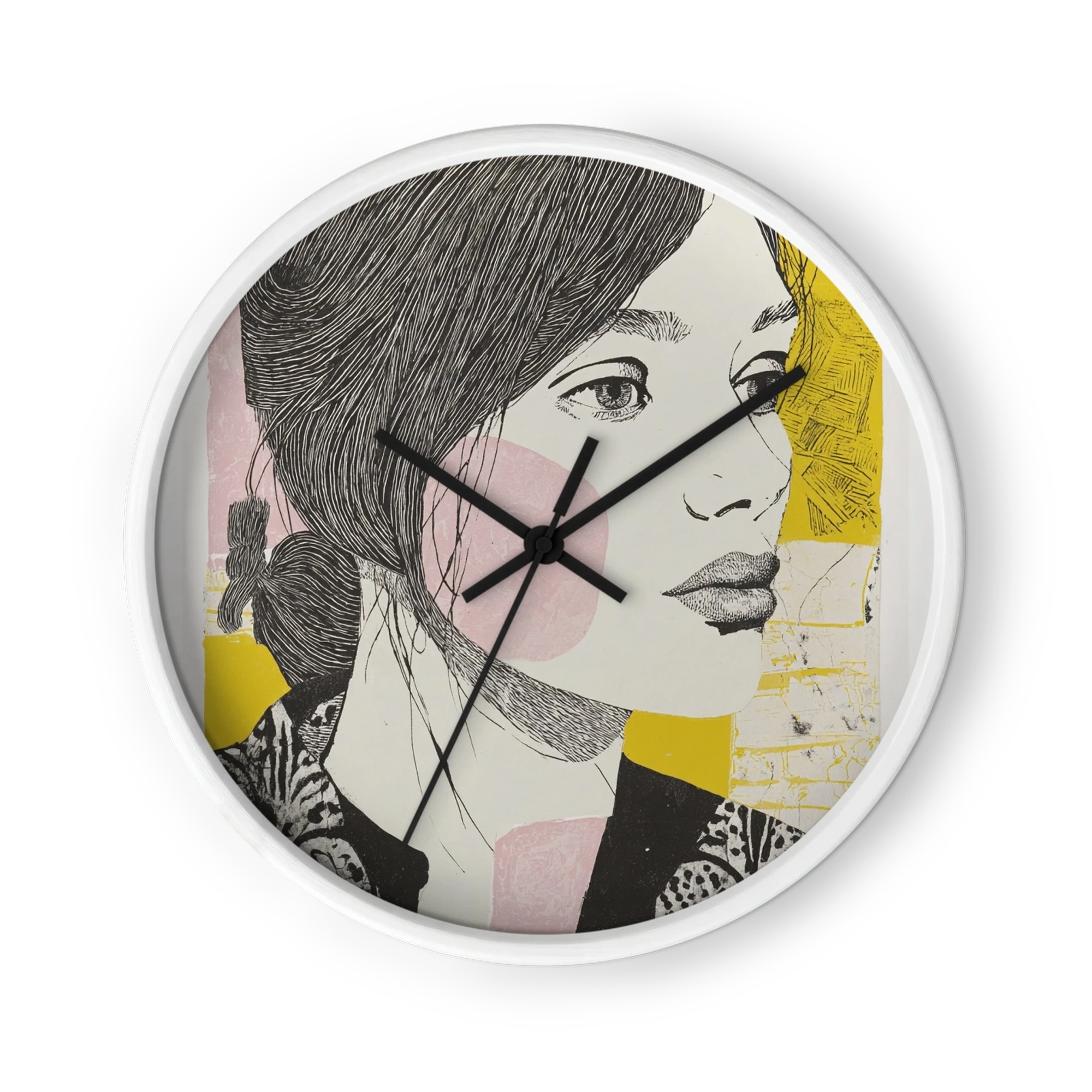 Yellow and Pink Portrait