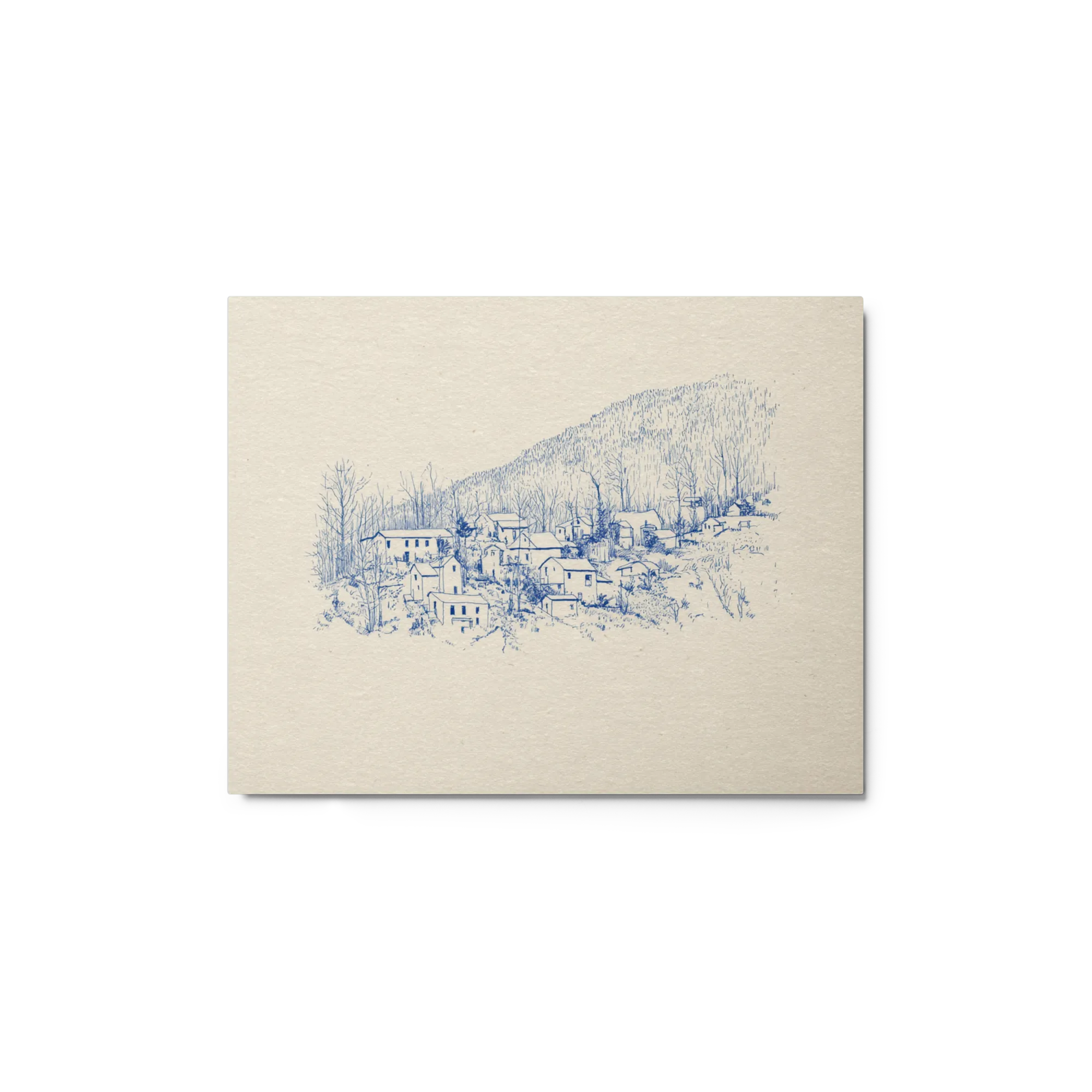 Hillside Village Sketch