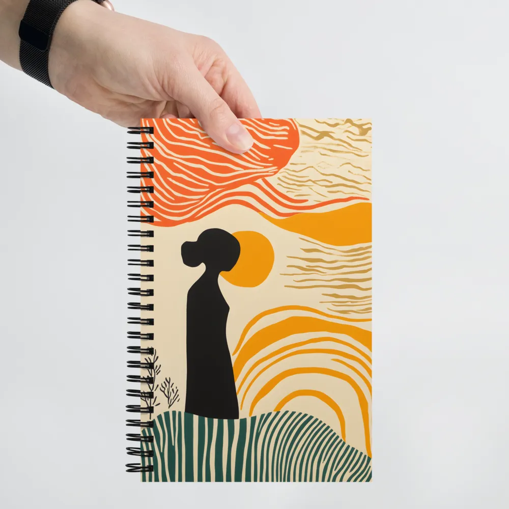 Sunset Serenity 
 Spiral Notebook | 140 pages