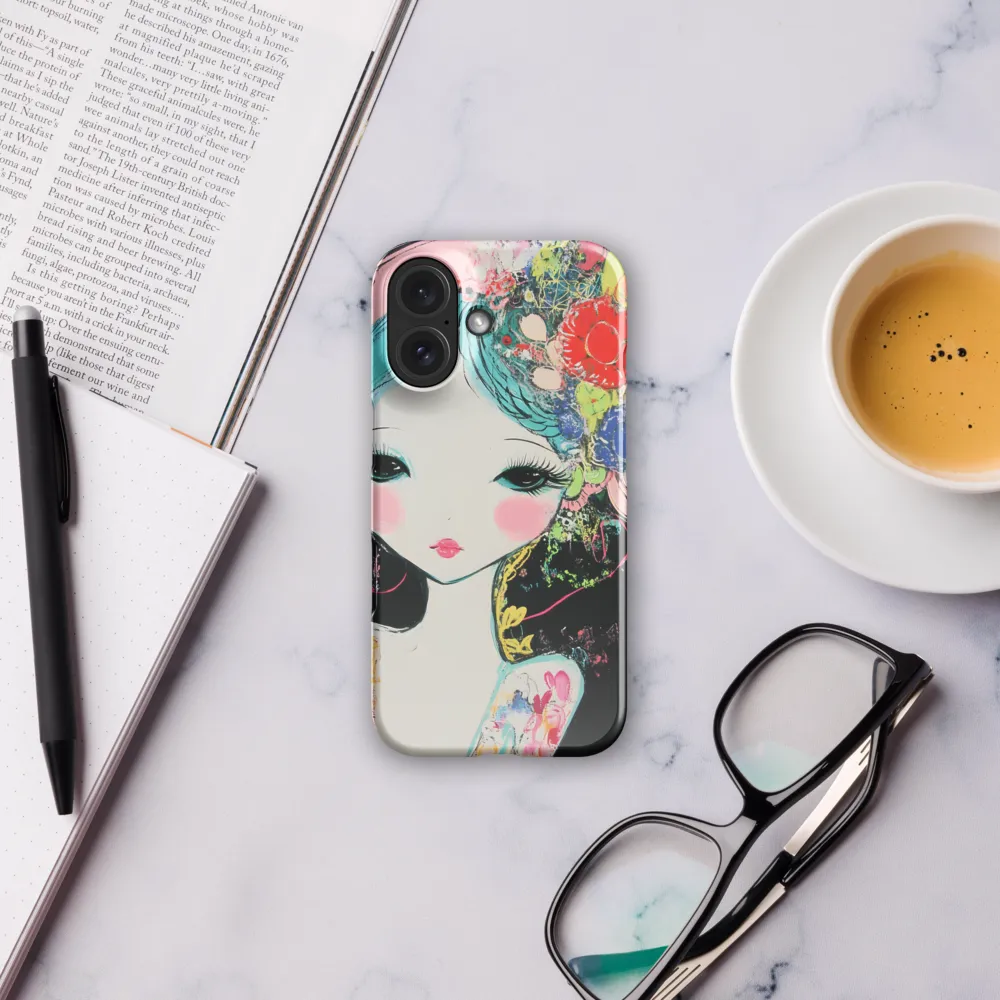 Floral Dreamer Portrait 
 iPhone 12 | Tough Case
