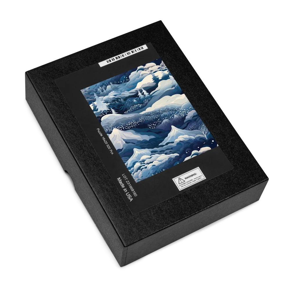Winter Mountainscape 
 Jigsaw Puzzle