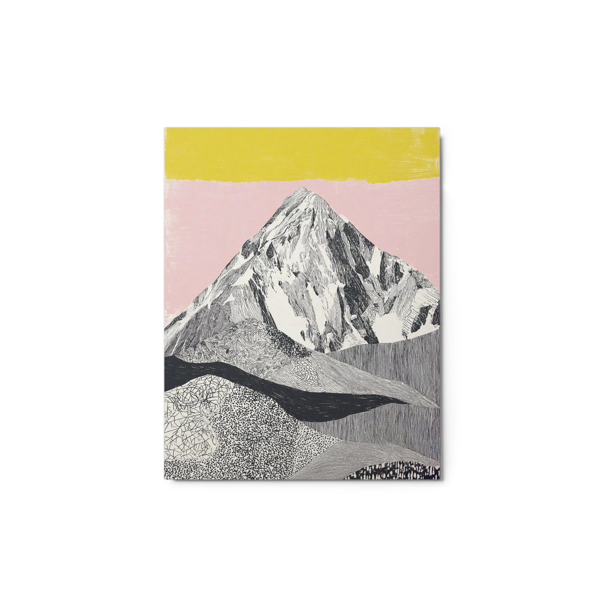 Peak in Pink and Yellow