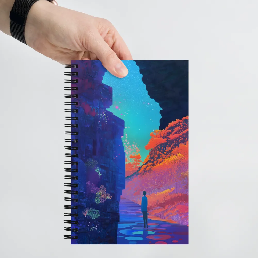 The Textured Ascent 
 Spiral Notebook | 140 pages