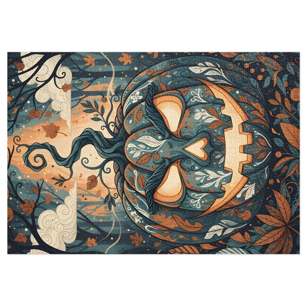 Ornate Jack-o'-Lantern | Jigsaw Puzzles