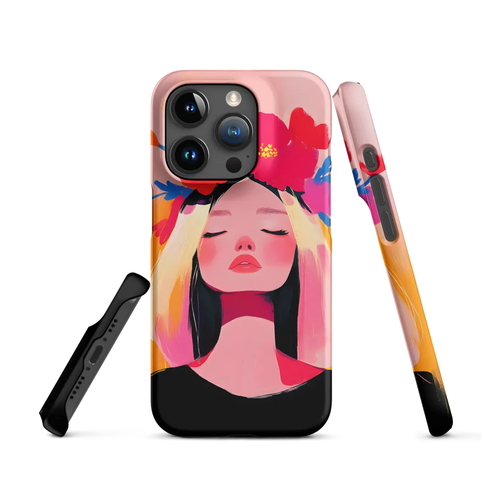 Serenity in Blooms 
 iPhone 14 Pro | Snap Case